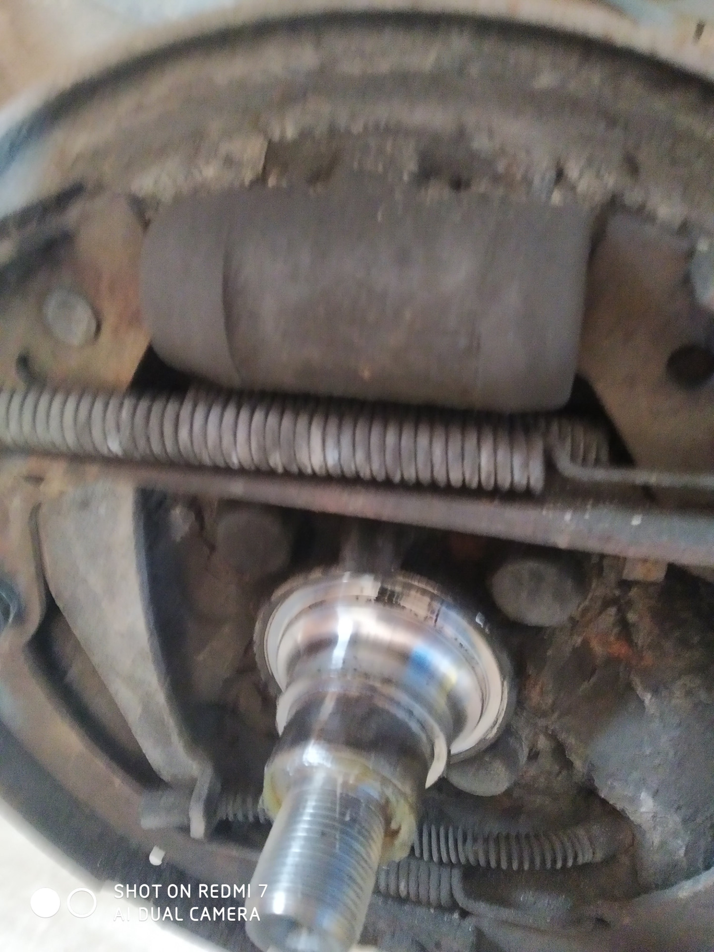 Замена задней ступицы, колодок — Skoda Octavia A4 Mk1, 1,4 л, 2007 года ...