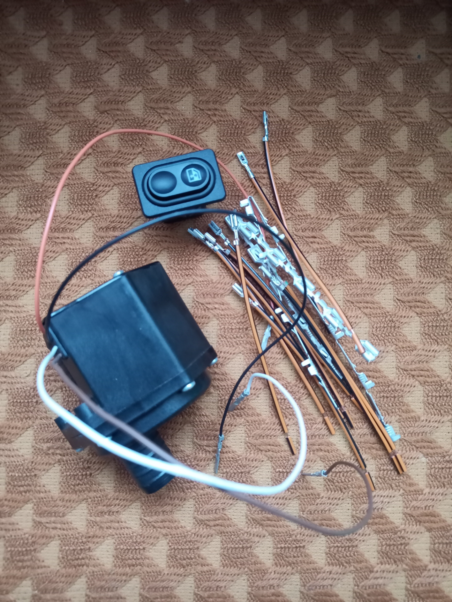 2024#1 Электрокран печки Газель — Lada 21061, 1,5 л, 1996 года | своими ...