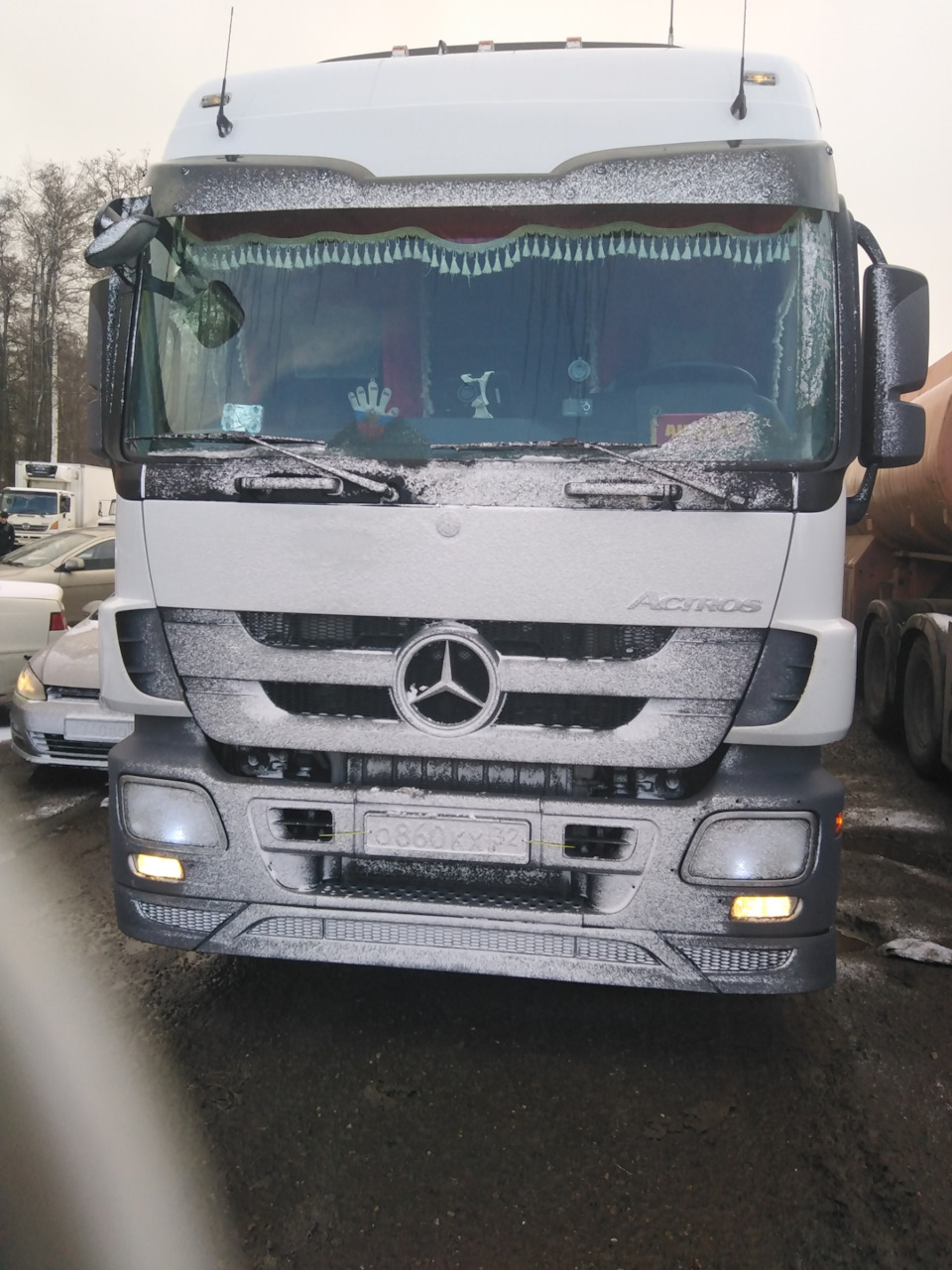 Получил нового коня — Mercedes-Benz Actros МР3 1844, 9,9 л, 2018 года | покупка  машины | DRIVE2