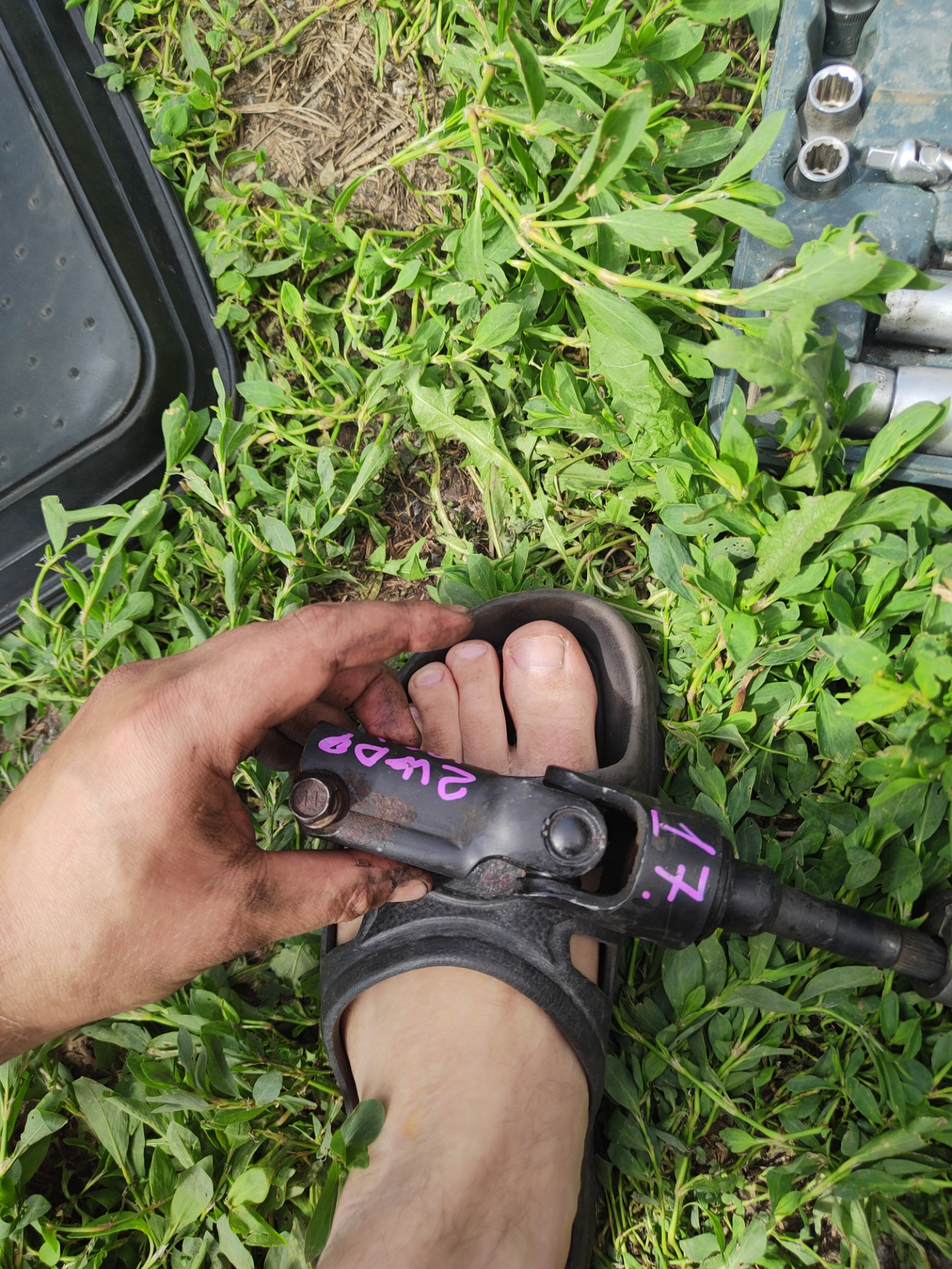 Замена кардана рулевого — Toyota Carina (6G), 1,8 л, 1994 года | своими ...