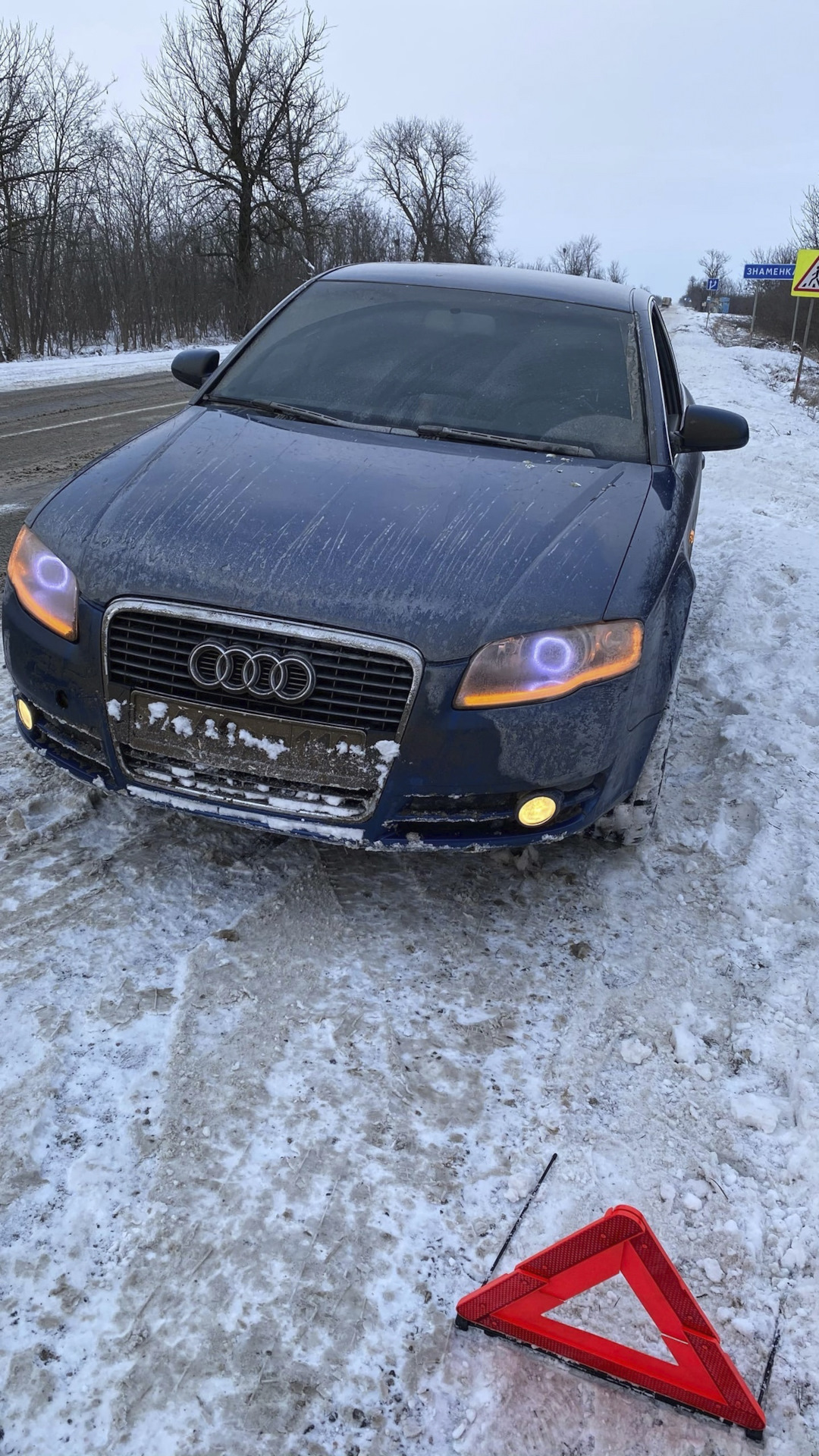 Поймал Колею или Здравствуй окраска всей Машины ❌ — Audi A4 (B7), 2 л, 2007  года | ДТП | DRIVE2