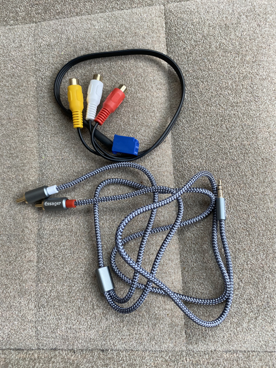 AUX + RCA NEW в штатную магнитолу — Toyota Mark II (110), 2,5 л, 2004 ...