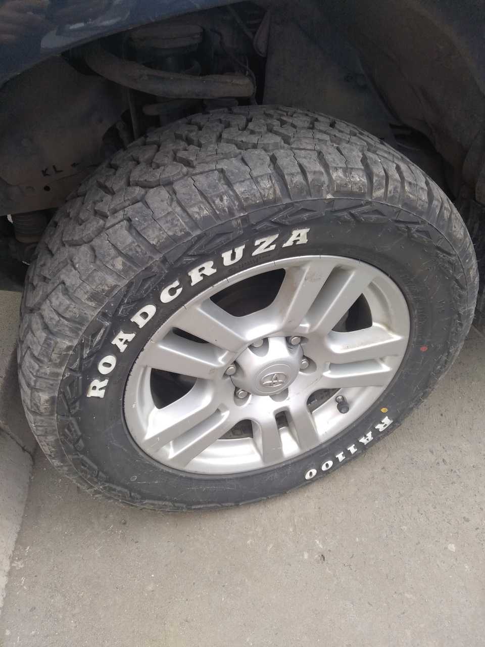 Пробуем китайскую резину А/Т — Toyota Land Cruiser Prado 150-series, 4 ...