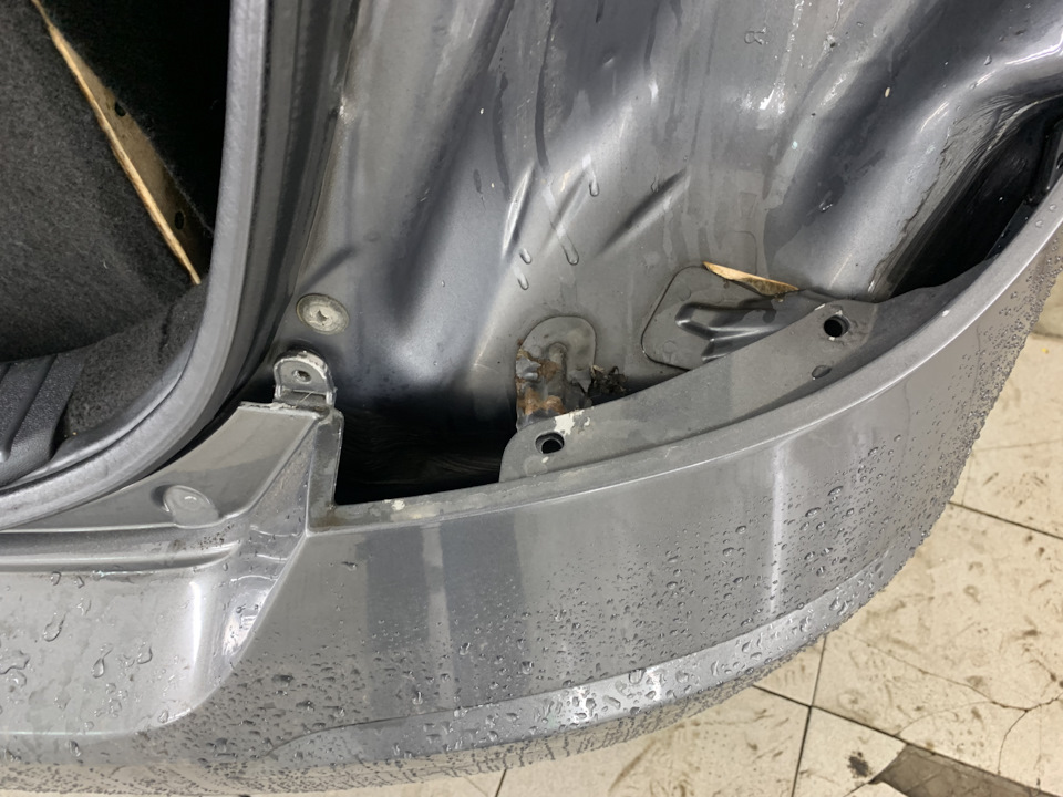 Крепление бампера, замена поводков — Hyundai i30 (1G), 1,6 л, 2011 года ...