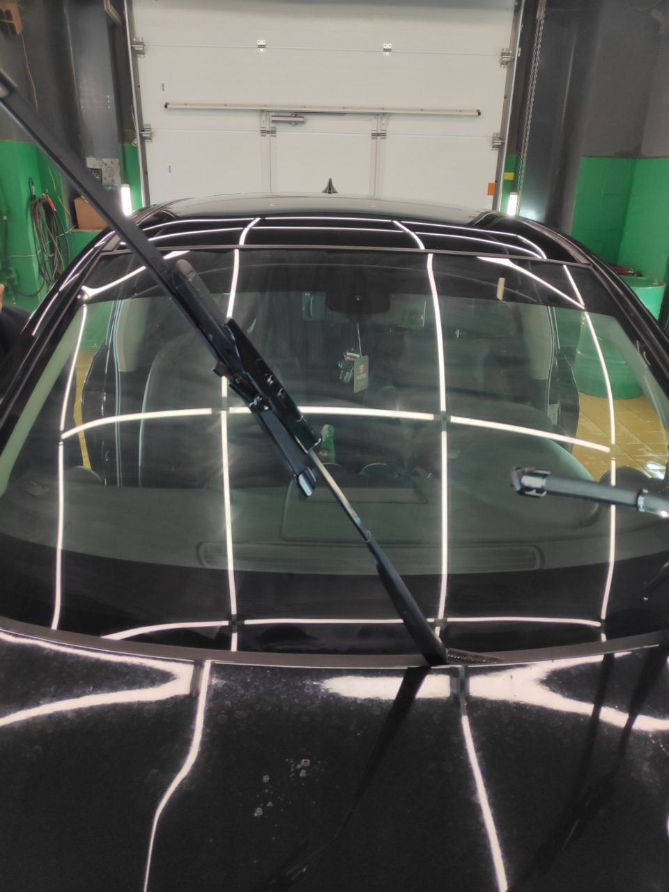 Антидождь на лобовое стекло — Nissan Qashqai (1G), 2 л, 2010 года ...