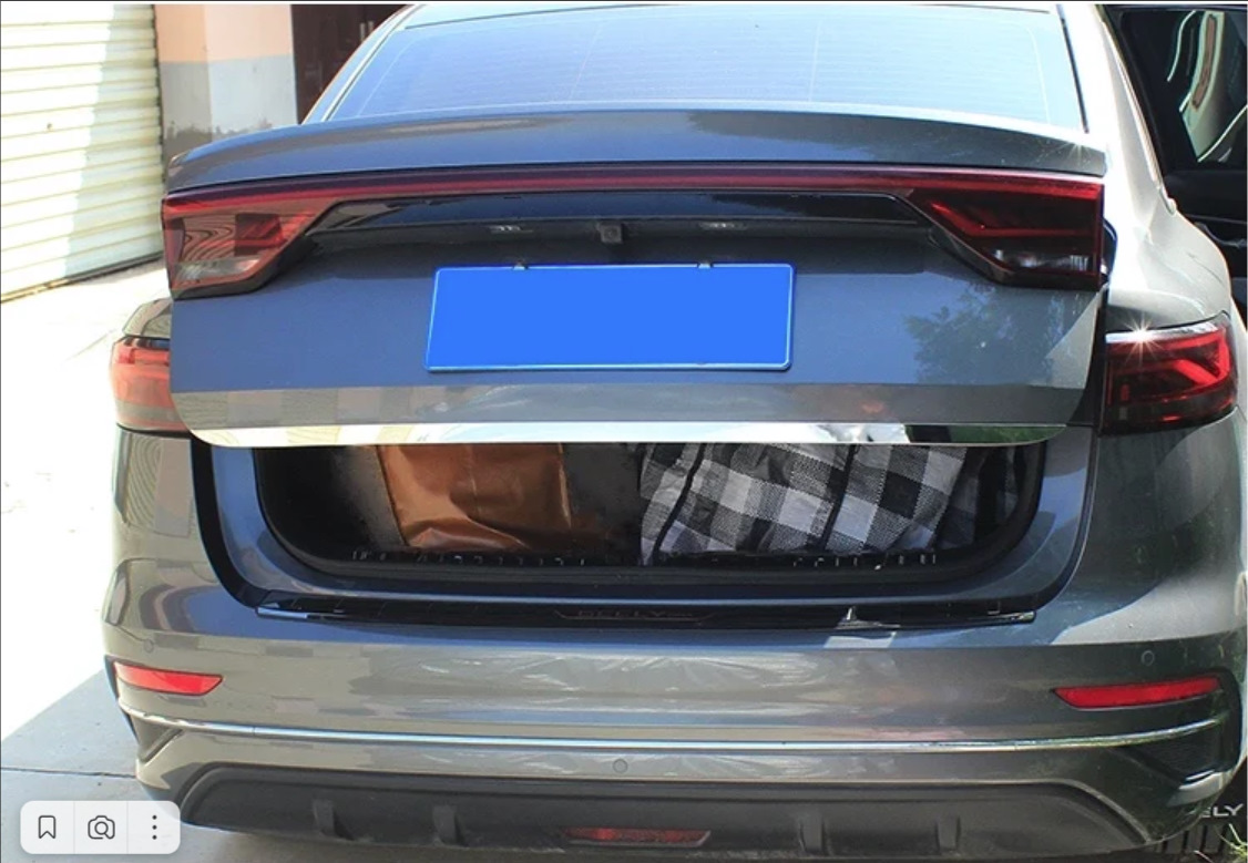 Молдинги и рамка в решётку Emgrand ss11 — Geely Emgrand, 1,5 л, 2023 ...