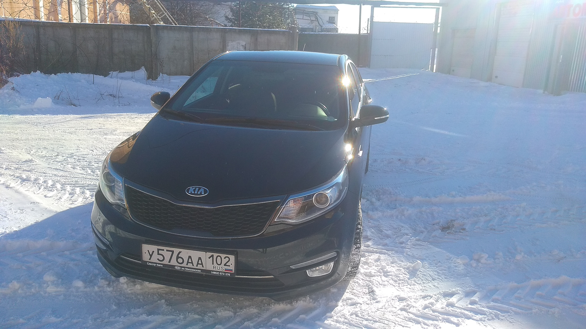 KIA Rio (3G) 1.6 бензиновый 2016 | -(Kia Rio)- на DRIVE2