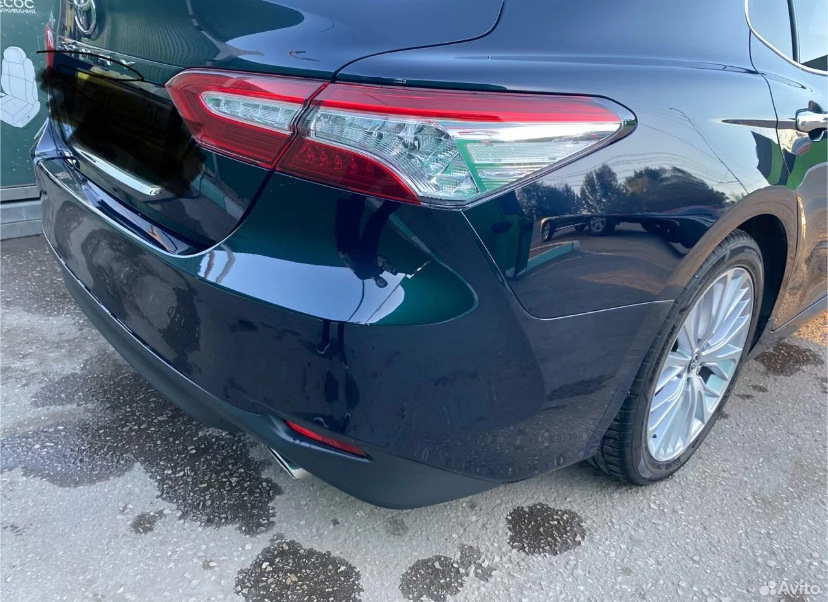 Бампер задний тойота камри 70 на Toyota Camry (XV70). Б/у | 5 000 ₽ в ...