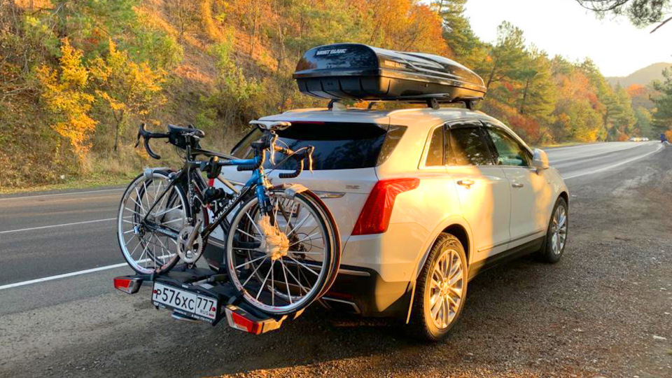 cadillac xt5 bike rack