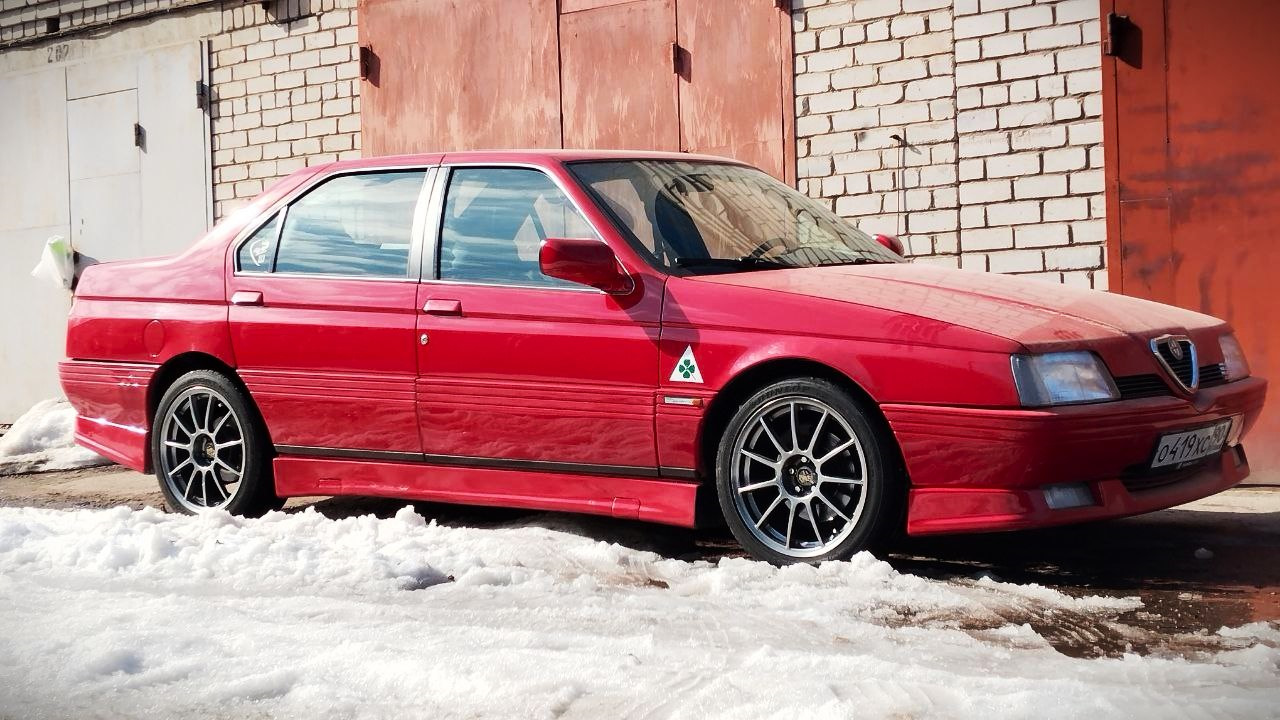 Сезон нам только снится… — Alfa Romeo 164, 3 л, 1991 года | визит на сервис  | DRIVE2