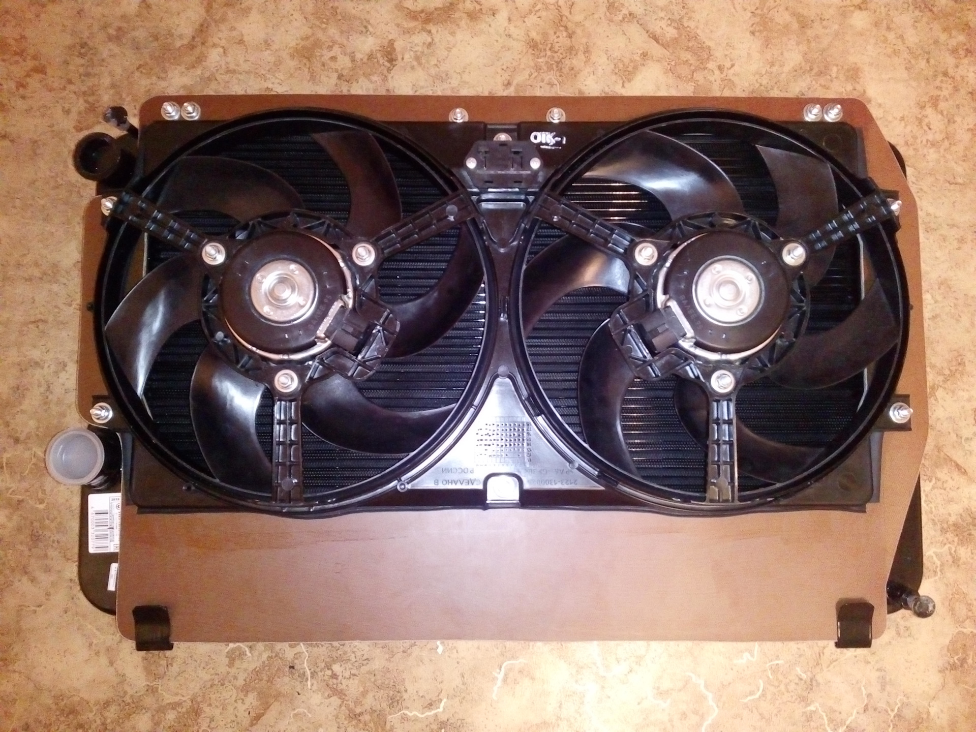 Переделка крепления электровентиляторов от шевроле нивы — УАЗ Patriot ...