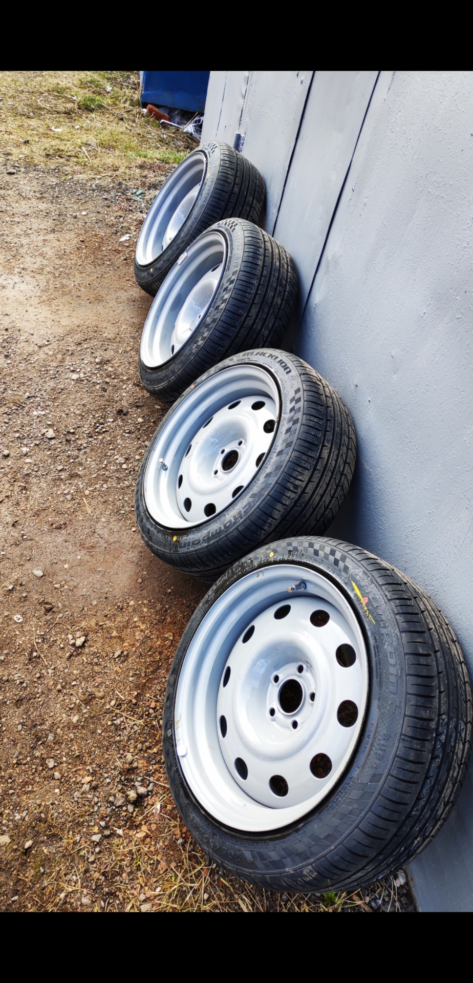 Собрал летние тапки. Разварки R17 + 205/50 Blacklion BU66 — Ford Focus ...