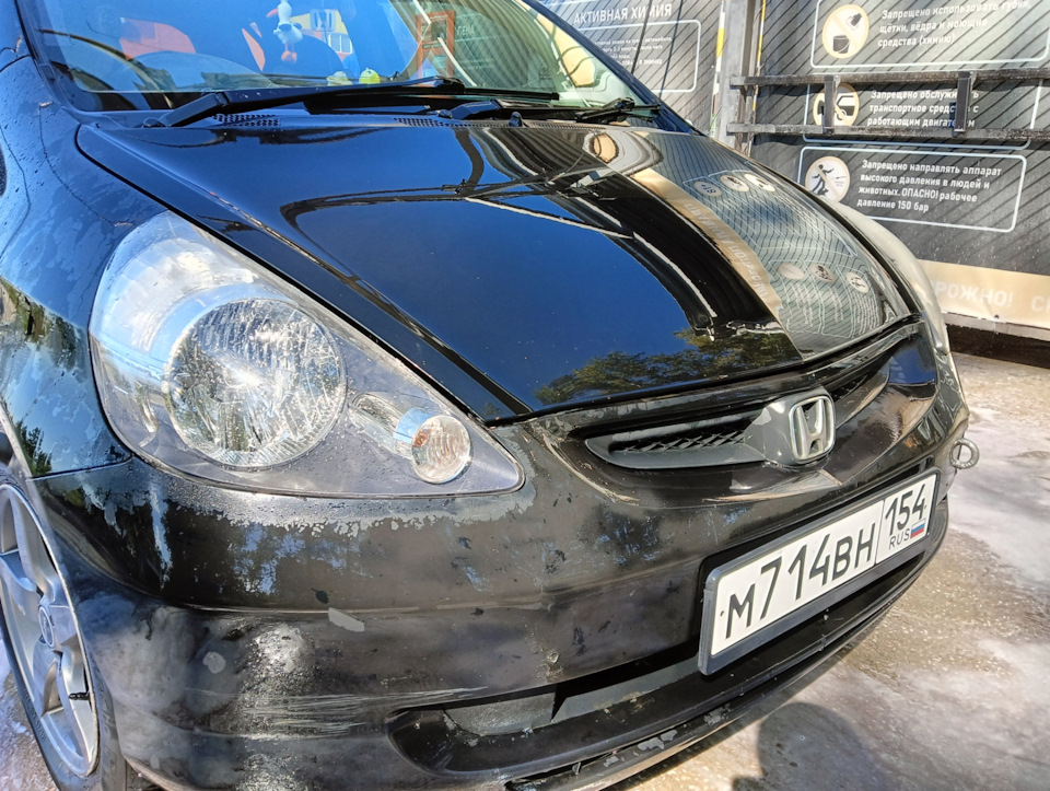 Фары и салон — Honda Fit (1G), 1,5 л, 2001 года | аксессуары | DRIVE2