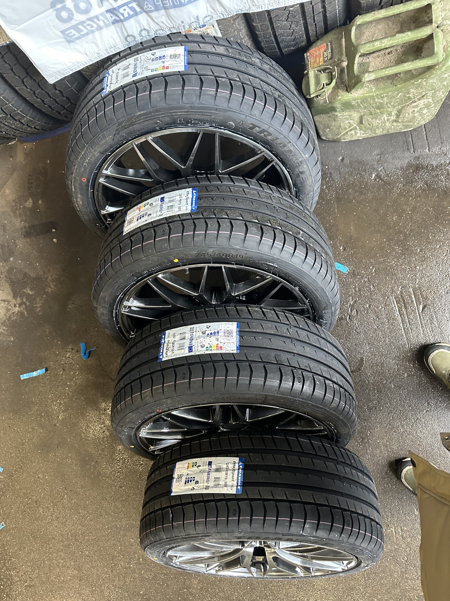 Собрал колёса на лето Triangle EffexSport TH202 245/40/R19 — KIA Optima ...