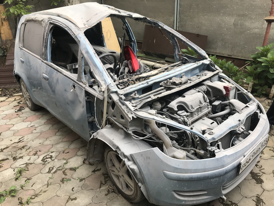 Из двух в один — Mitsubishi Colt VI, 1,3 л, 2002 года | своими руками ...
