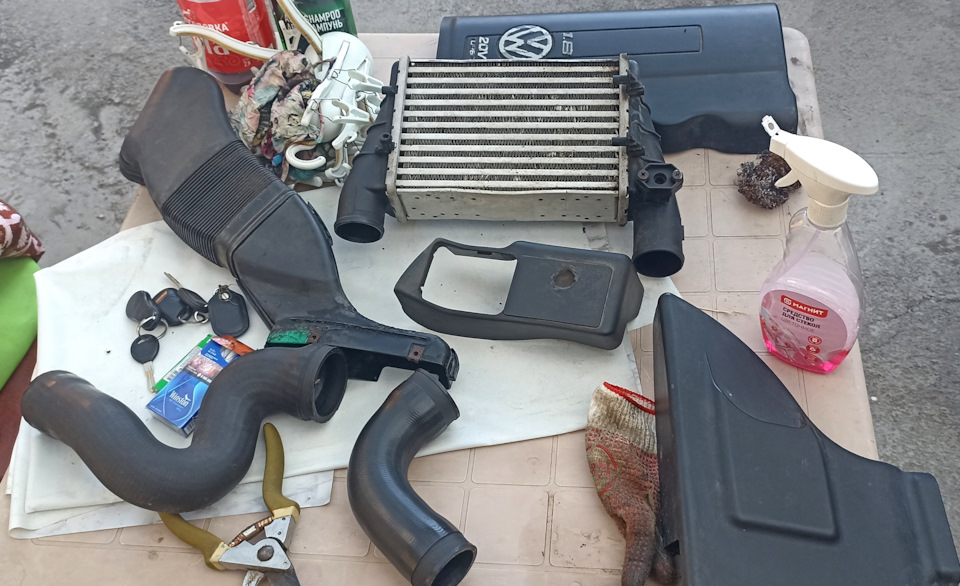 Сборка, пайка, победа над ГУР — Volkswagen Passat B5, 1,8 л, 1998 года ...