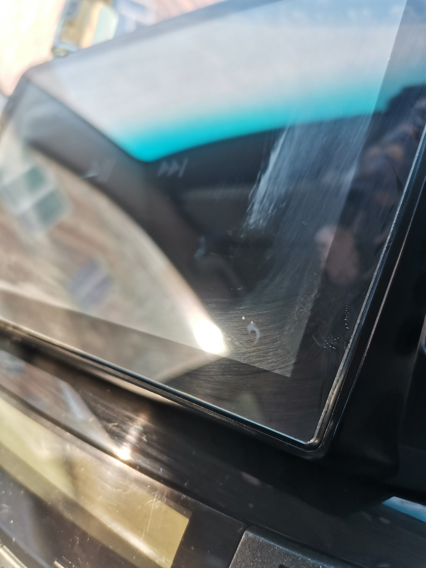 Защитное стекло на магнитолу Android — Toyota Allion (T240), 1,5 л ...