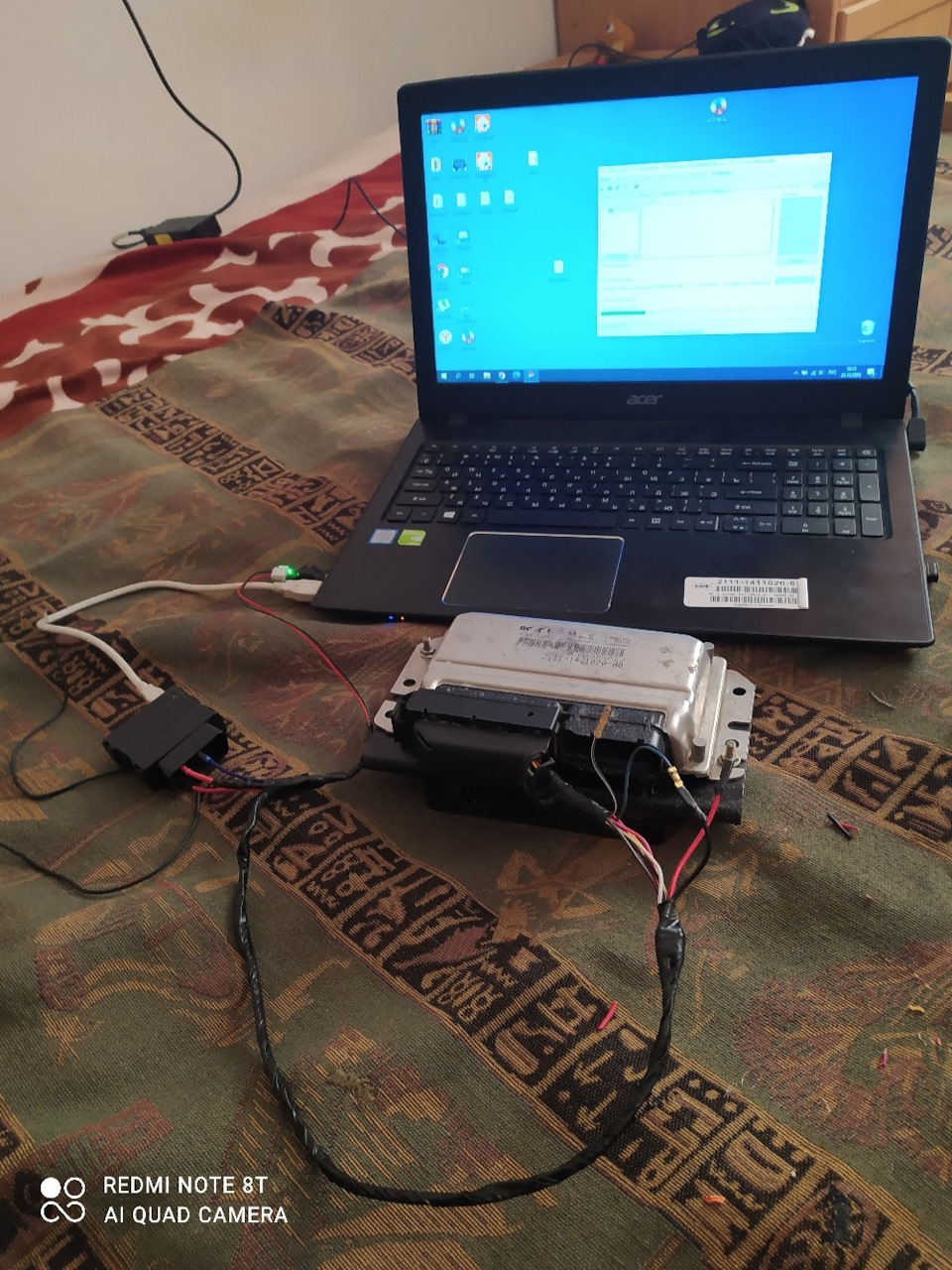 Прошивка bosch 7.9.7, а затем переход на январь 7.2 — Lada 2114, 1,5 л ...