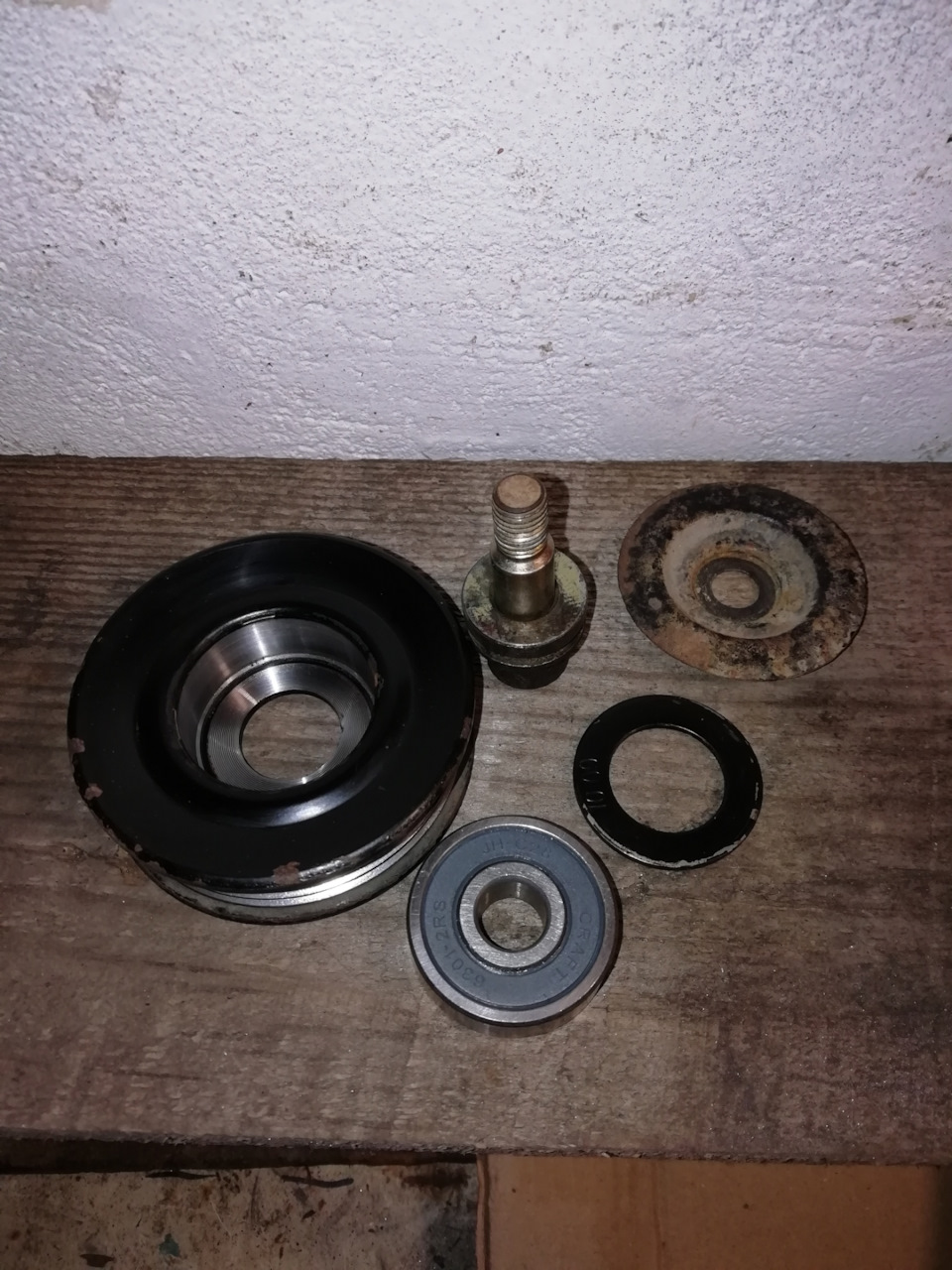 Вторая жизнь натяжного ролика ремня кондиционера. — Great Wall Hover, 2 ...