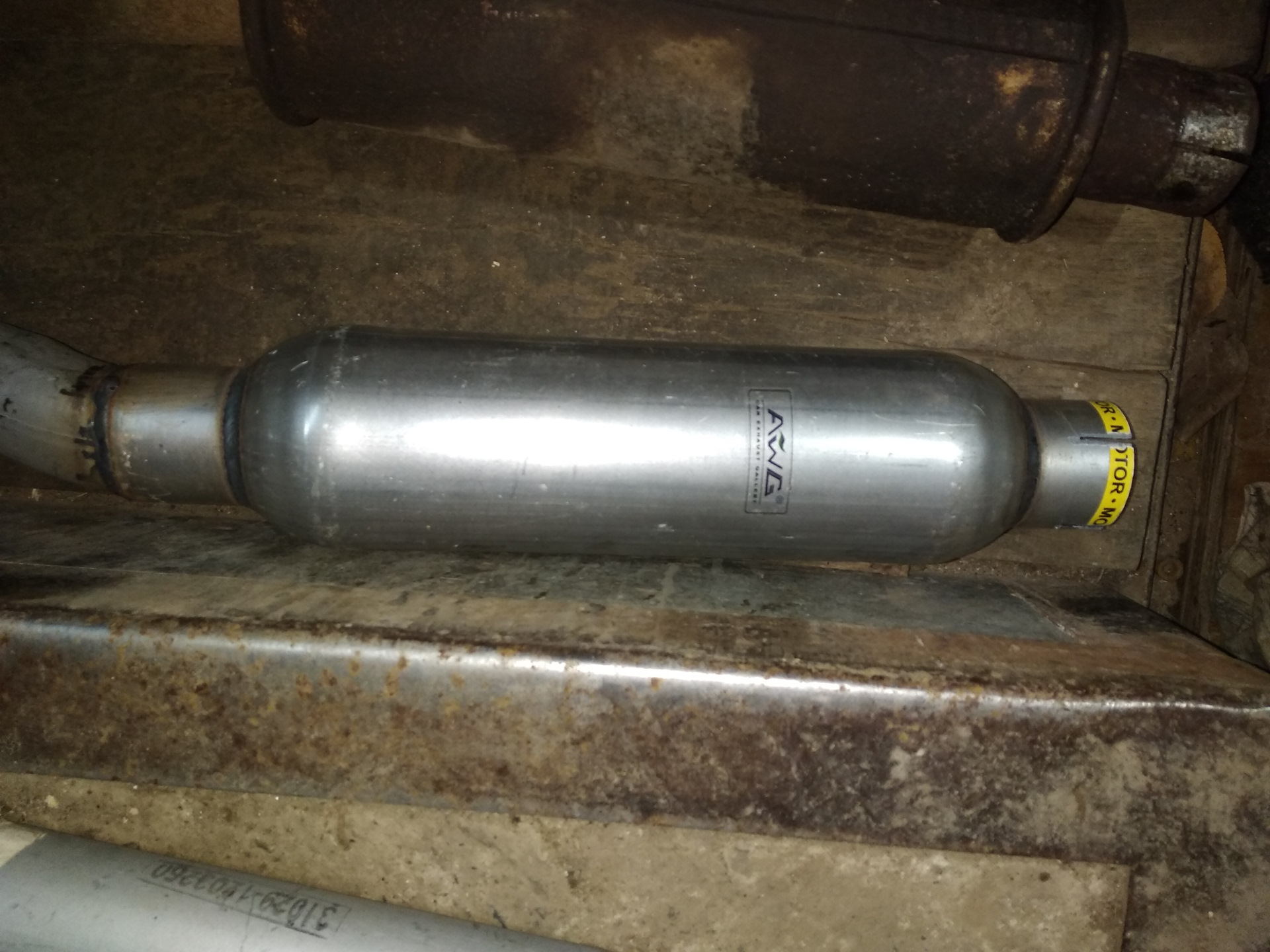 Стронгер вместо первого резонатора. Рекомендую! — ГАЗ 2410, 2,3 л, 1987 ...