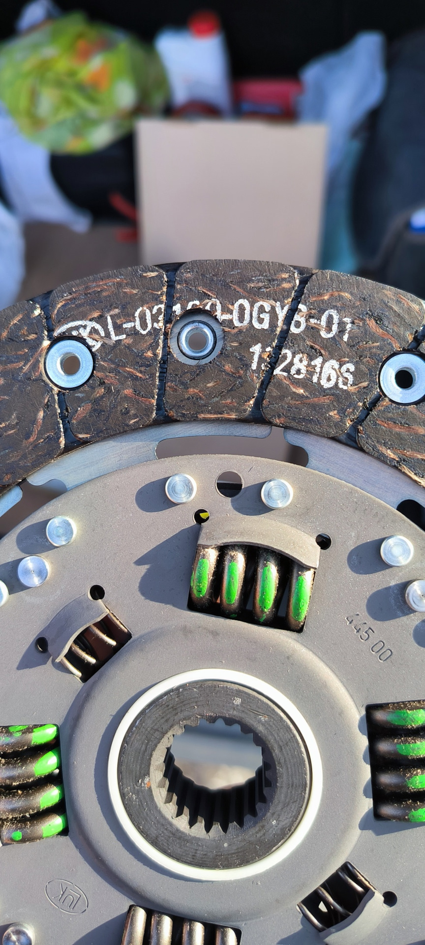 Замена сцепления на Luk — Lada Гранта Лифтбек (2-е поколение), 1,6 л ...