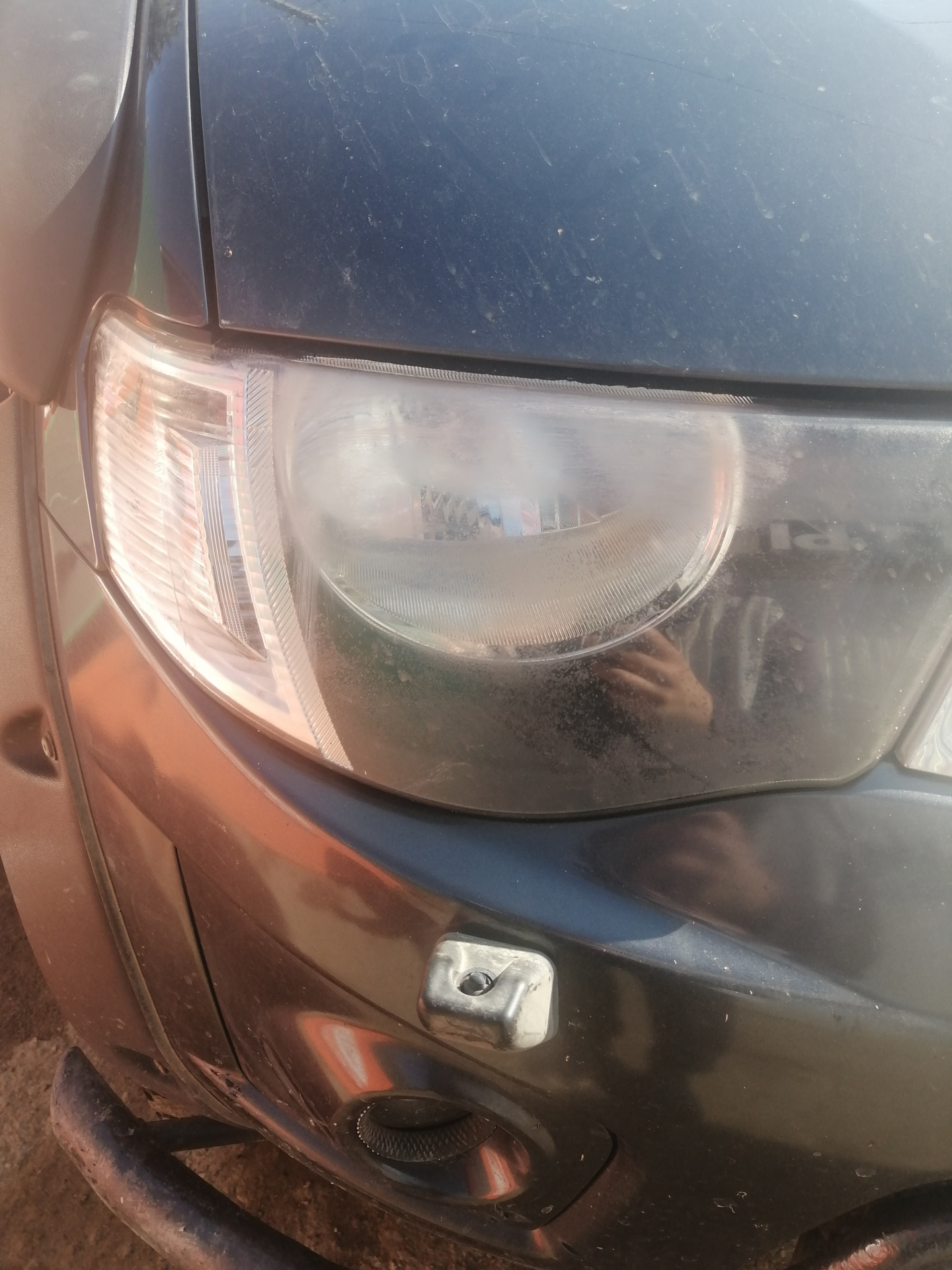 Фары, снова — Mitsubishi L200 (4G), 2,5 л, 2011 года | аксессуары | DRIVE2