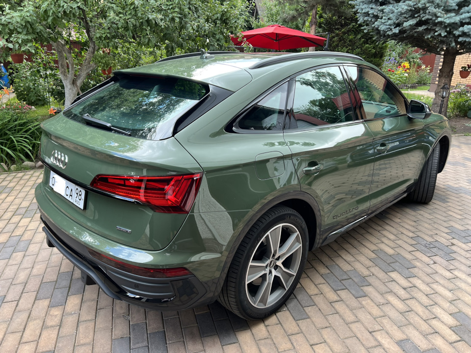 Атермальная плёнка на стёкла Ultravision Aquamarine — Audi Q5 Sportback ...