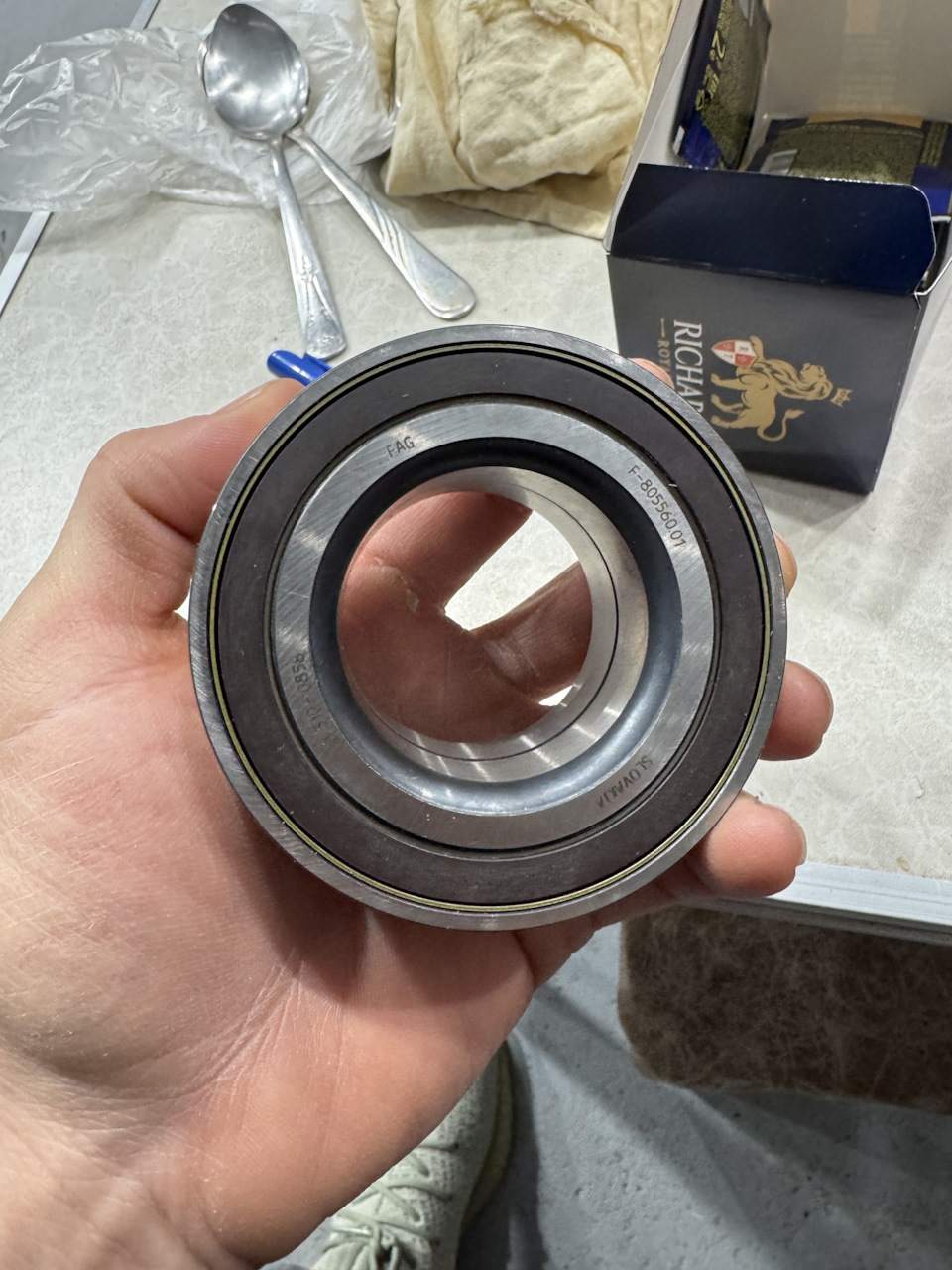 Замена лямб + плавающие саленблоки + задний правый ступечный подшипник ...