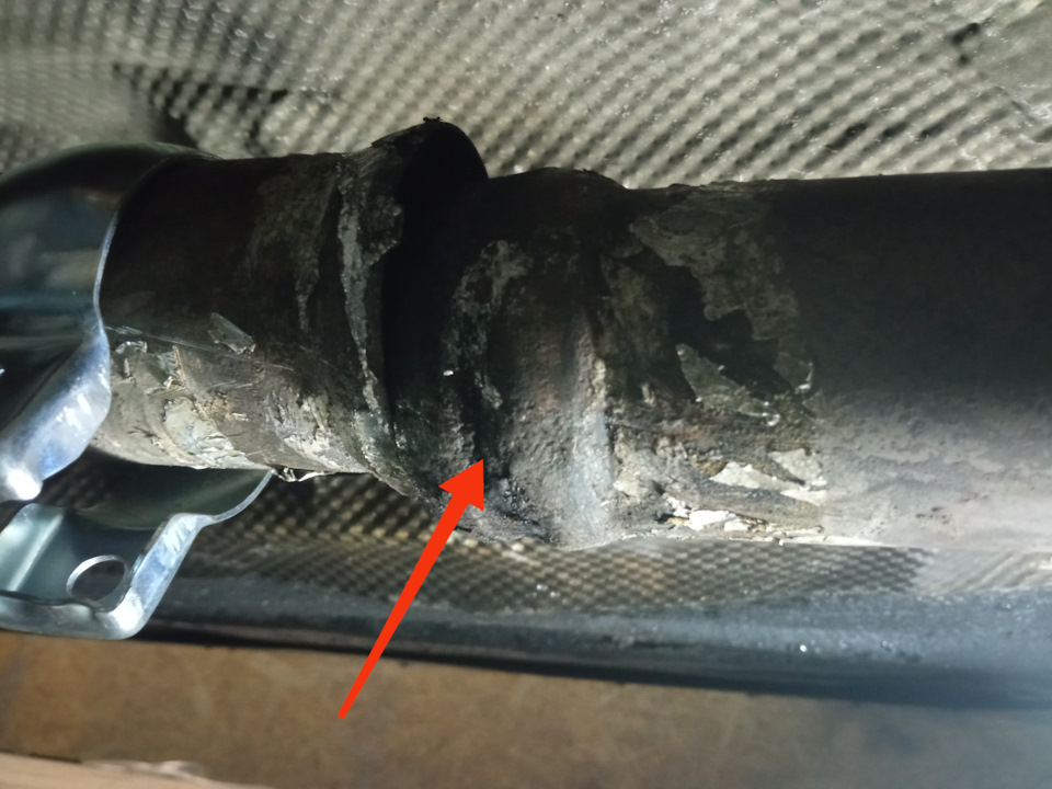 Глушитель подсекает 2.2 CDI — Mercedes-Benz E-class (W210), 2,2 л ...