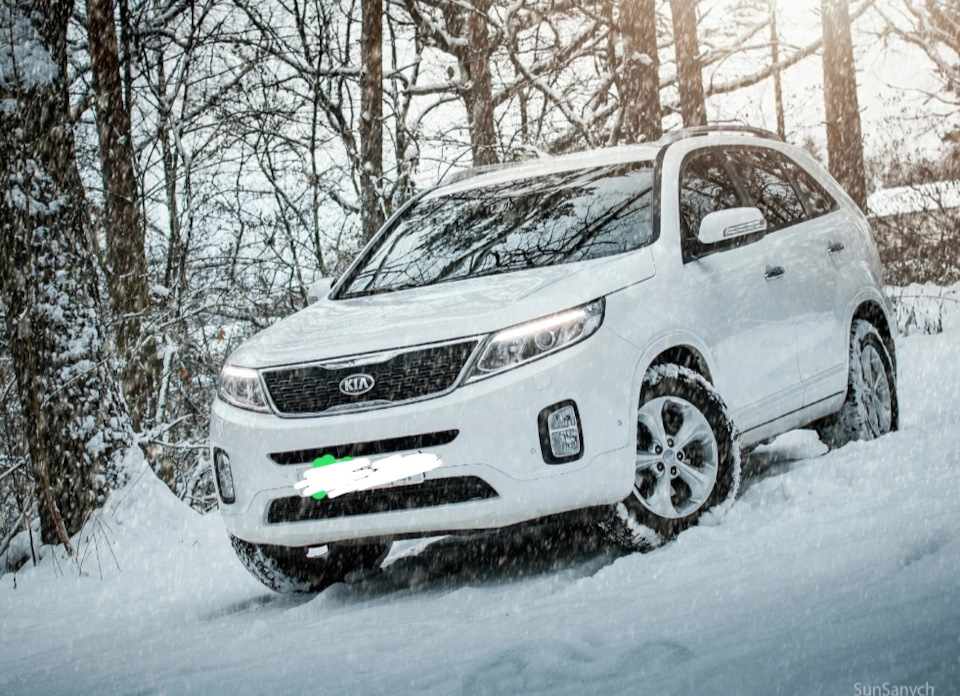 Перетянут руль Киа Соренто 2014г. — DRIVE2