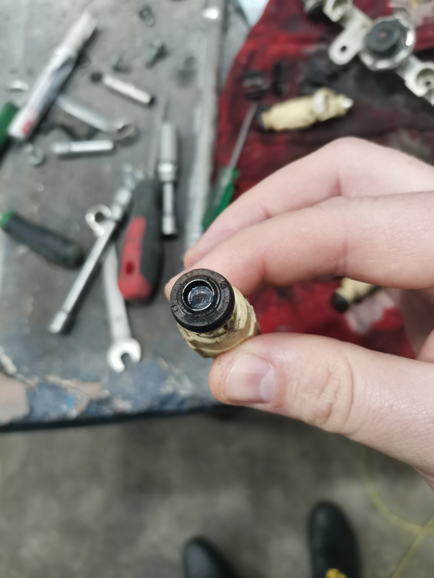 Чистка форсунок, замена форсунок газовых и МАП сенсор — Hyundai Sonata ...