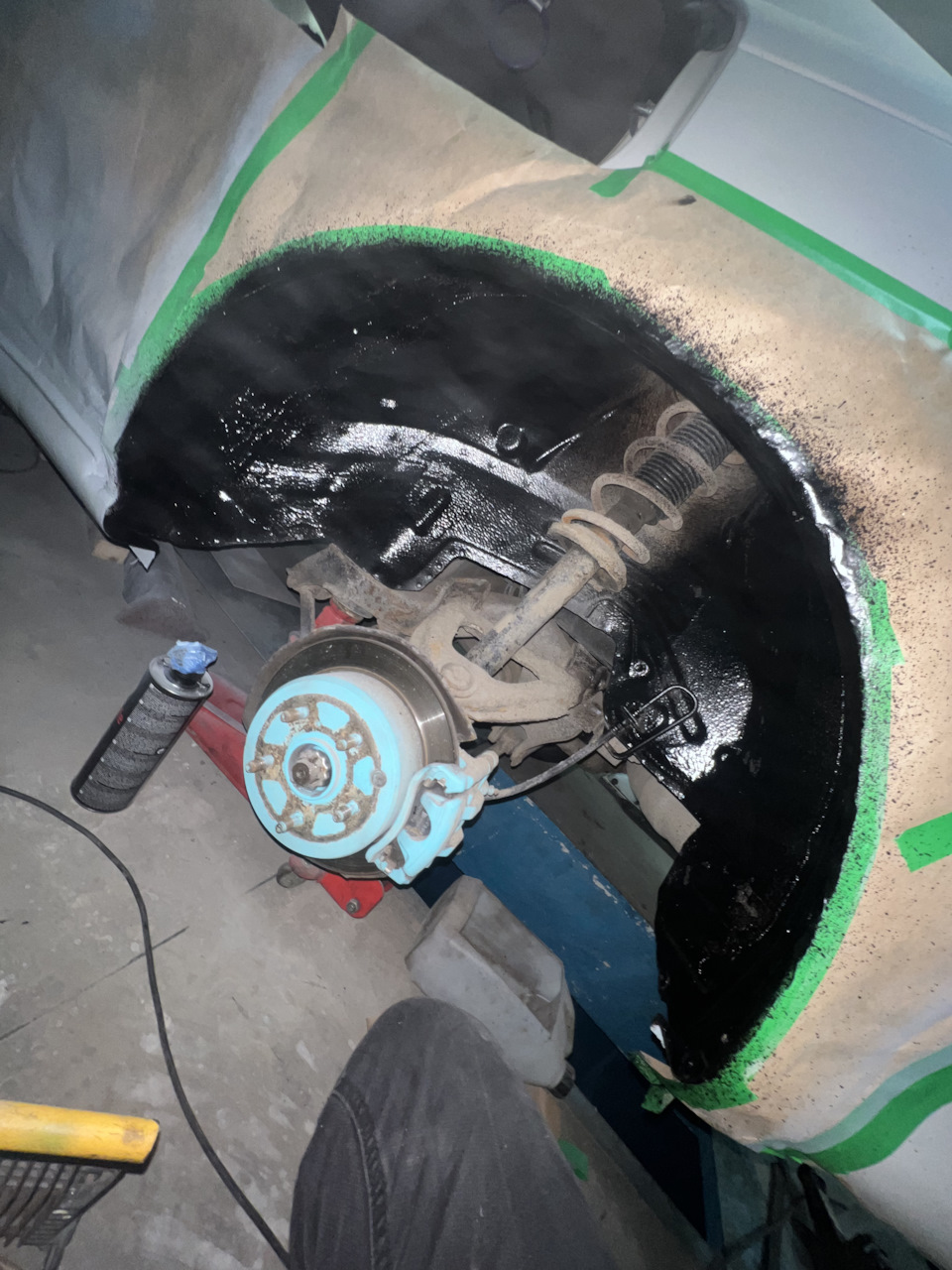 Переварка порогов, и антикор. — Toyota Mark II (90), 2 л, 1995 года ...