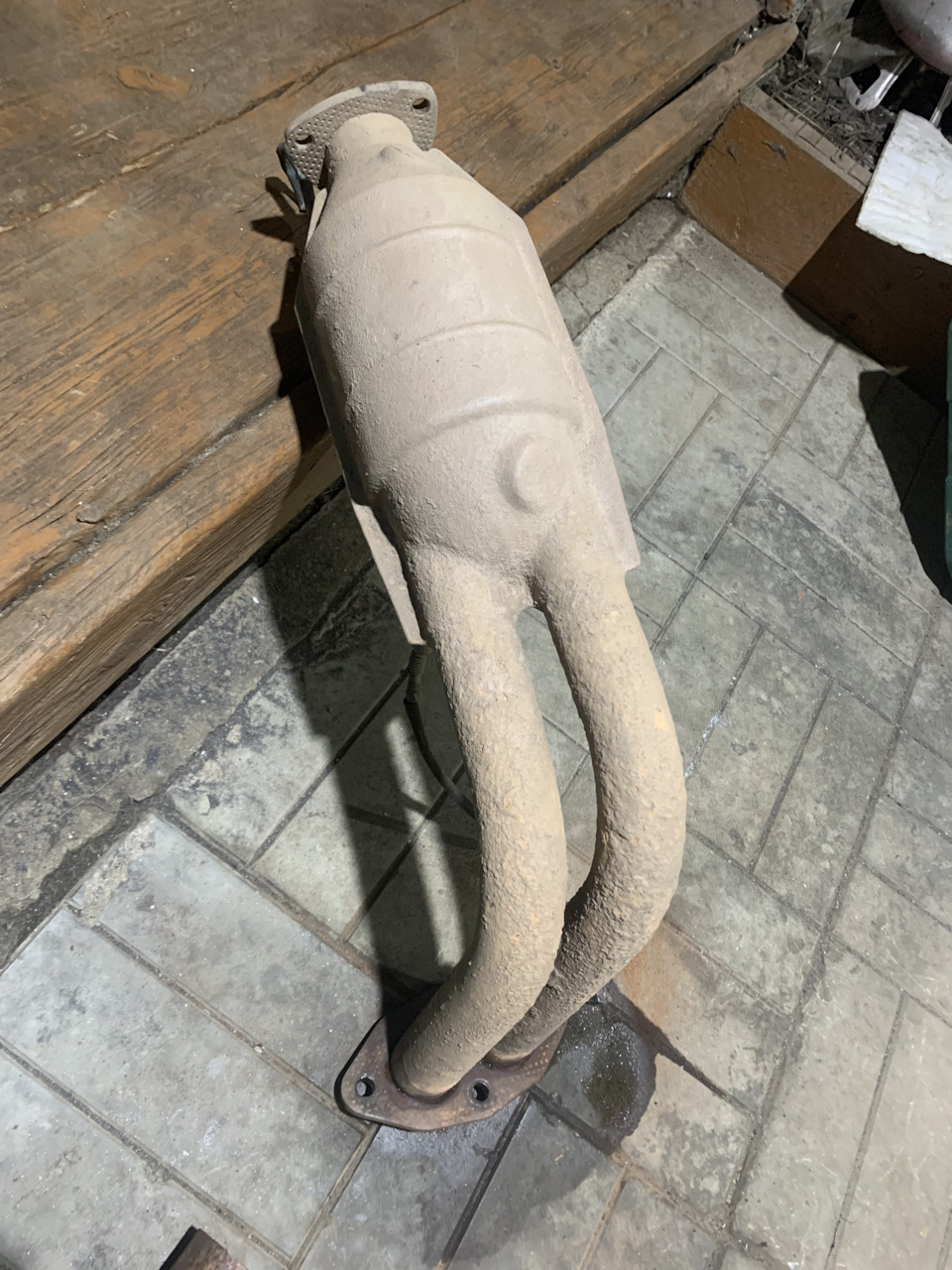 Приемная труба или очередные проблемы — УАЗ Patriot, 2,7 л, 2008 года ...