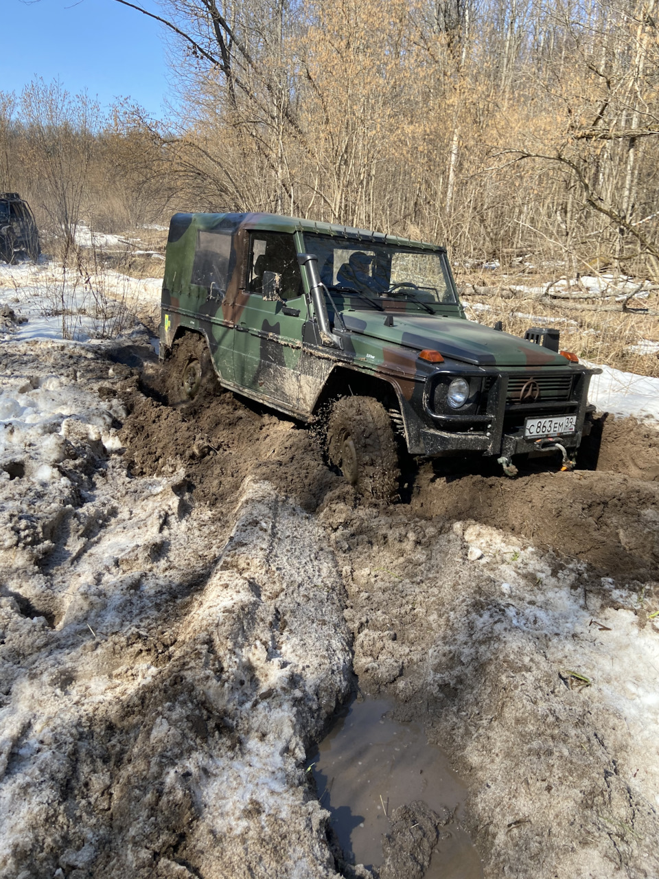 Первый Офроуд в жизни Волка — Mercedes-Benz G-Class (W460/W461), 2,5 л,  1993 года | покатушки | DRIVE2