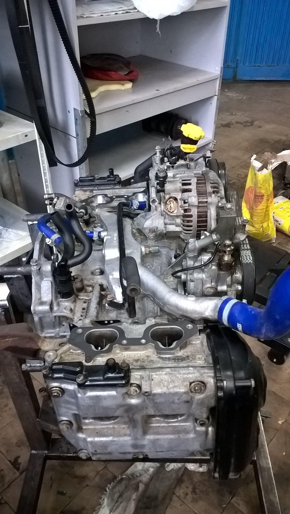 Очередная поломка привела к тюнингу или что будет если оборвало ремень ...