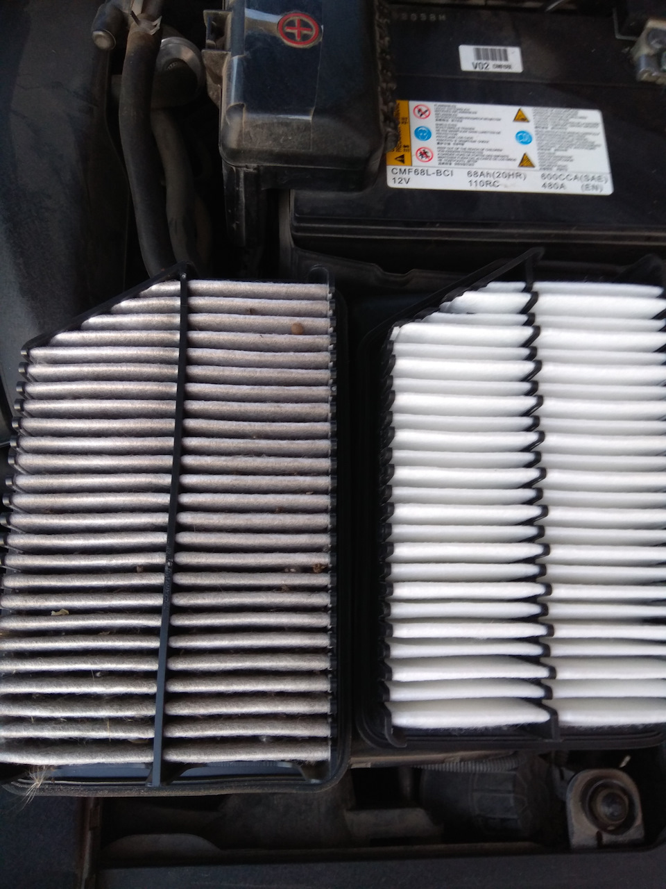 ТО-50000, Масло, фильтра, лампочки подсветки поворота — Hyundai i40, 2 ...