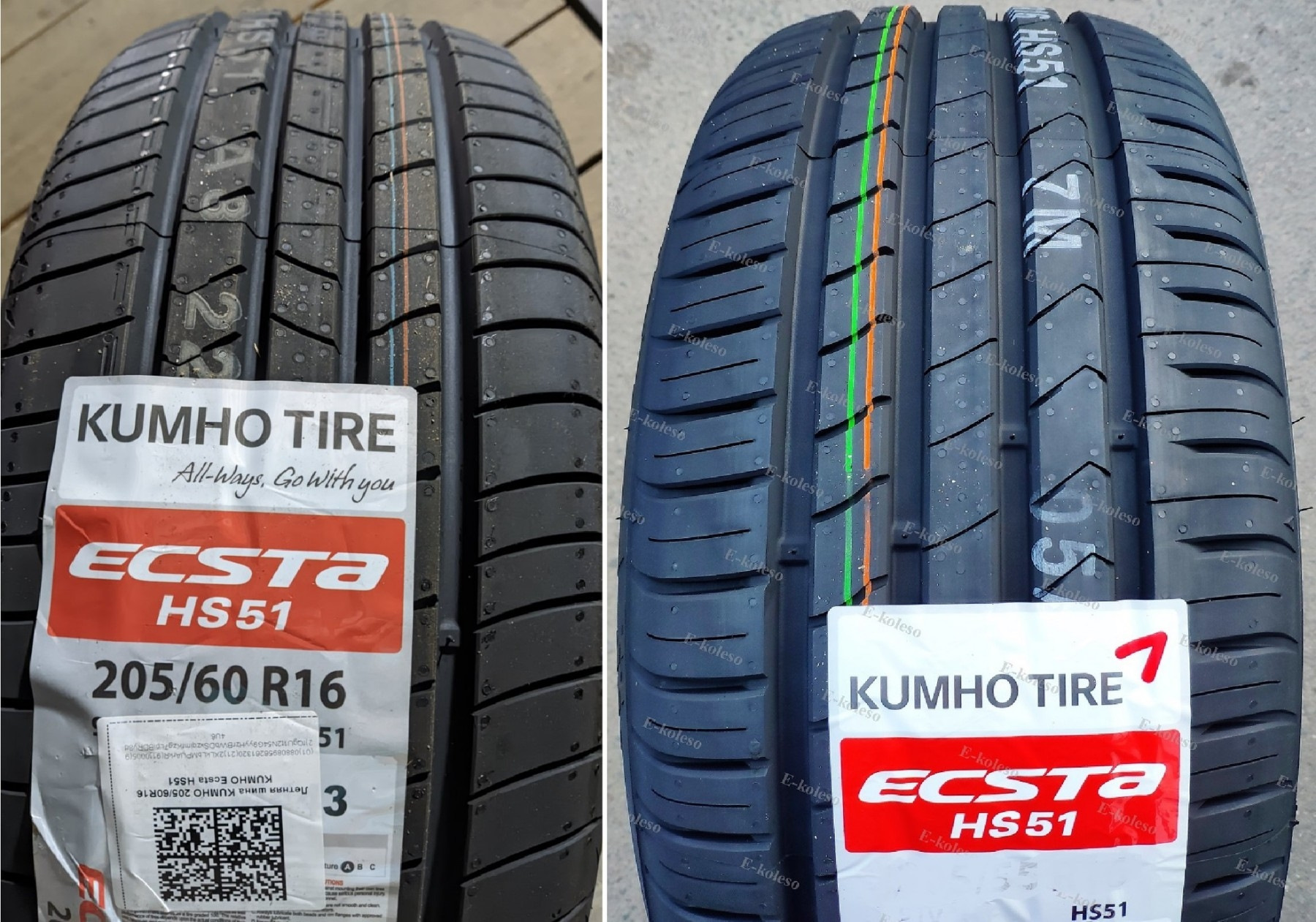 Новая летняя резина Kumho Ecsta HS51 с необычным протектором — DRIVE2