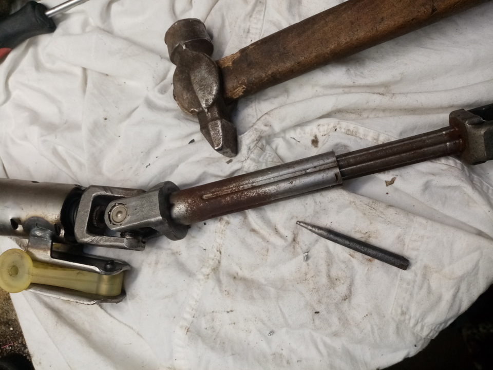 убрал стук в рулевой колонке — Skoda Octavia A4 Mk1, 1,4 л, 2007 года ...