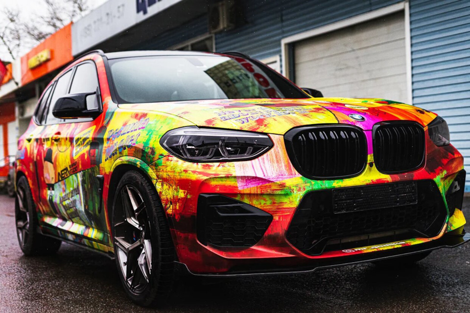 Винилография BMW x5 e70