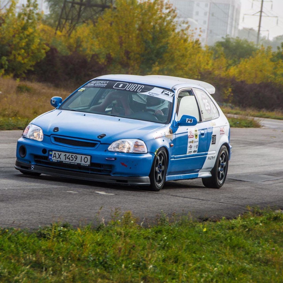 8 Week 10-12. United Time Attack Series 4-ый этап — Honda Civic Hatchback  (6G), 1,6 л, 1996 года | соревнования | DRIVE2