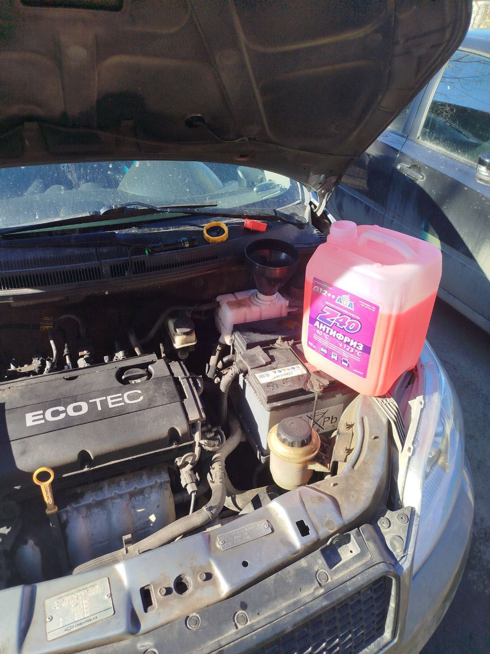 Фото в бортжурнале Chevrolet Aveo 5-door (1G)