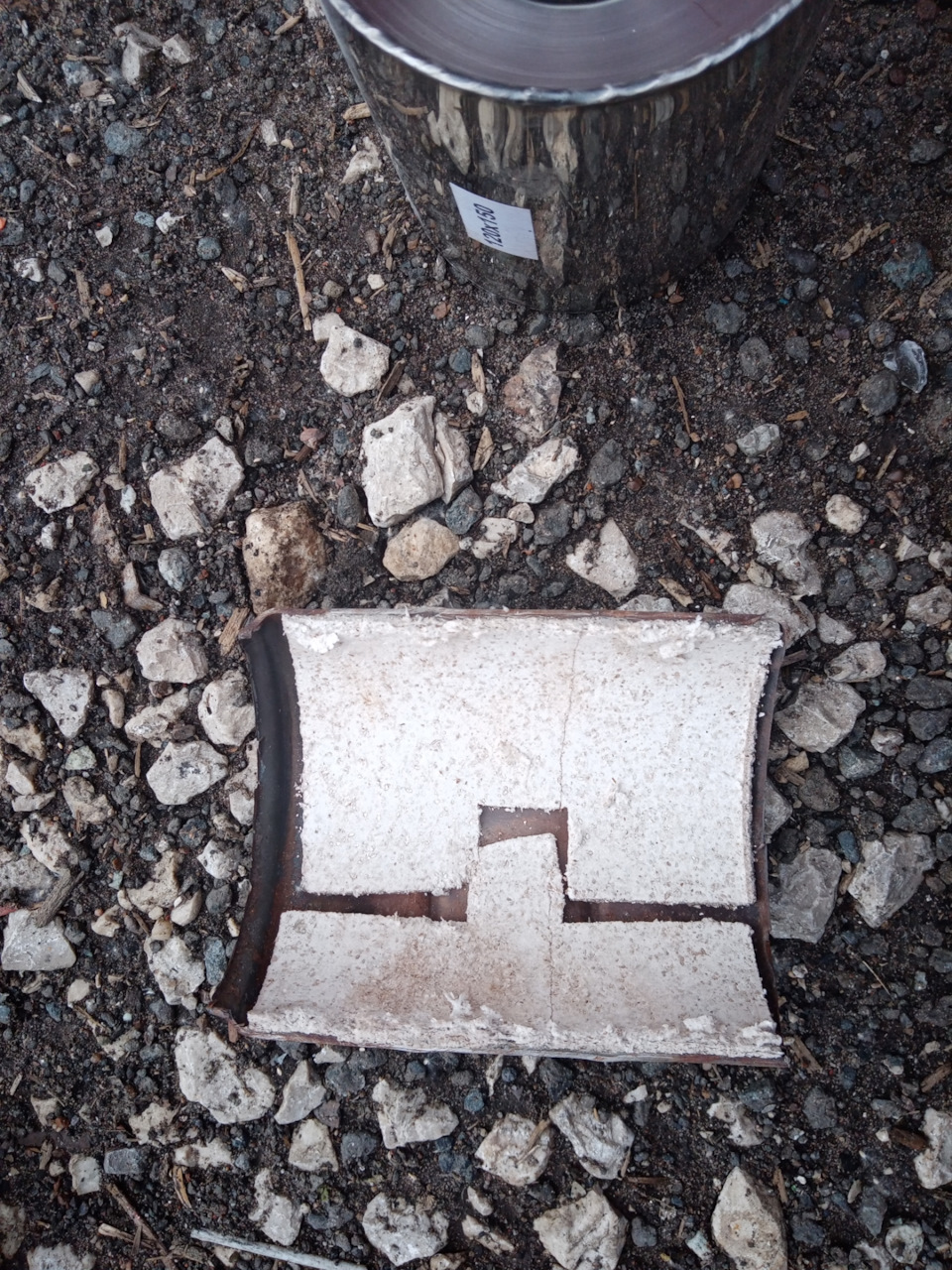 Установка пламегасителя в приёмную трубу — УАЗ Patriot, 2,7 л, 2015 ...