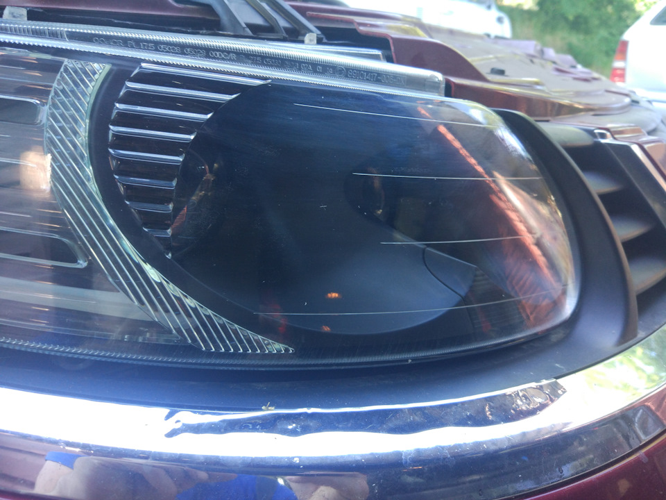 Реставрация фар saab 9-5 aero 2008г. — DRIVE2