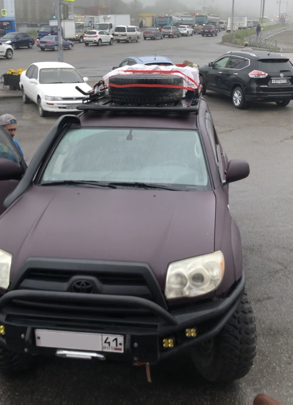 Скупой платит дважды. Экспедиционный багажник. — Toyota 4Runner (IV) (215),  4 л, 2005 года | покатушки | DRIVE2