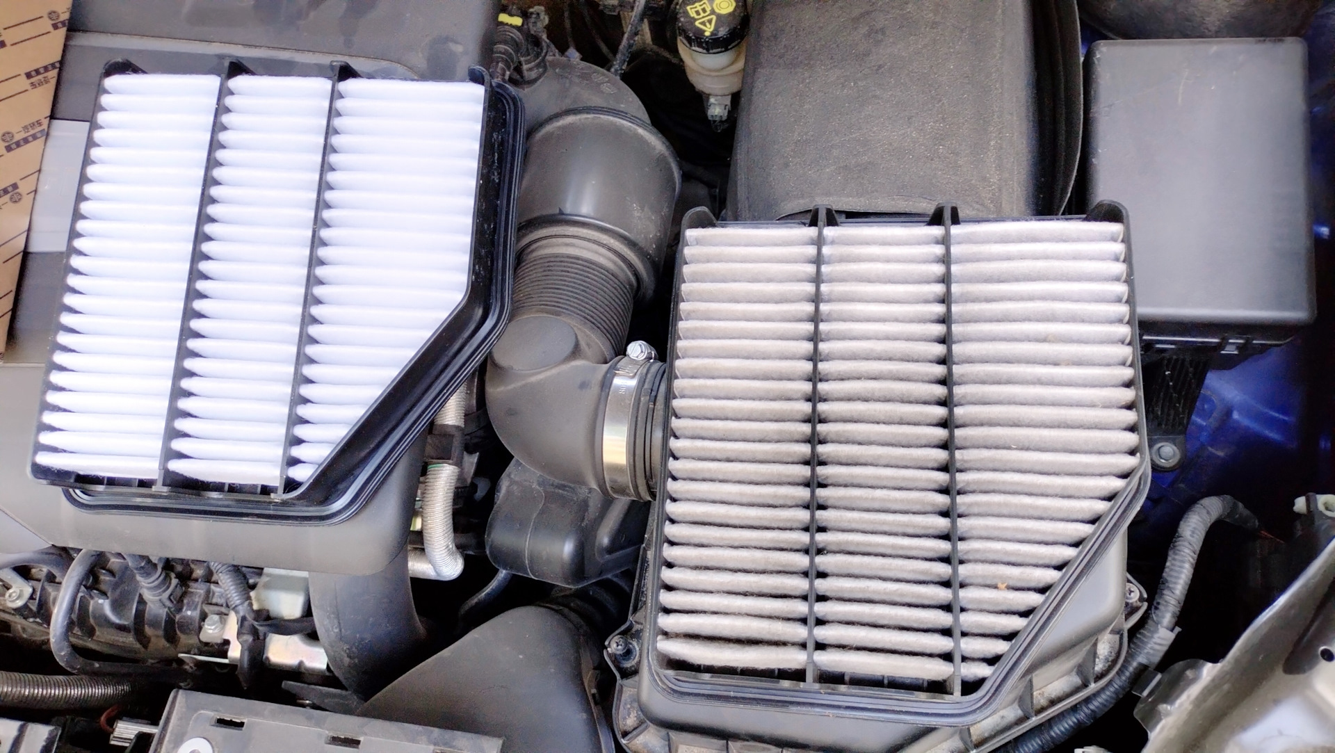 Замена воздушного фильтра - FAW 1041, 3,2 л, 2011 года плановое ТО DRIVE2