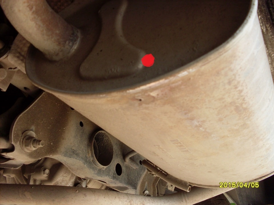 Течь конденсата из глушителя. — Haval F7 (1G), 2 л, 2021 года ...