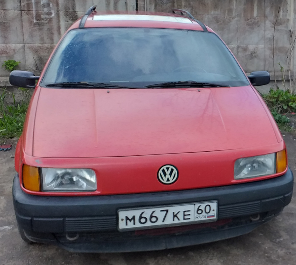 Ну вот и все… — Volkswagen Passat Variant (B3), 1,8 л, 1989 года | продажа  машины | DRIVE2