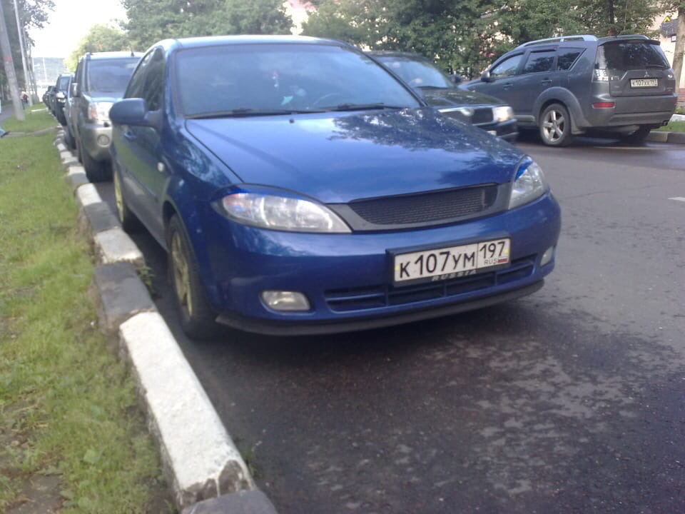 Юбка бампера Chevrolet Lacetti