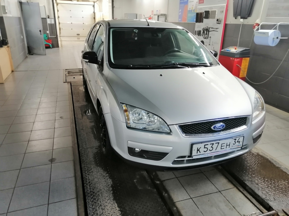 Очередное ТО и новые зеркала — Ford Focus II Hatchback, 1,6 л, 2006 ...