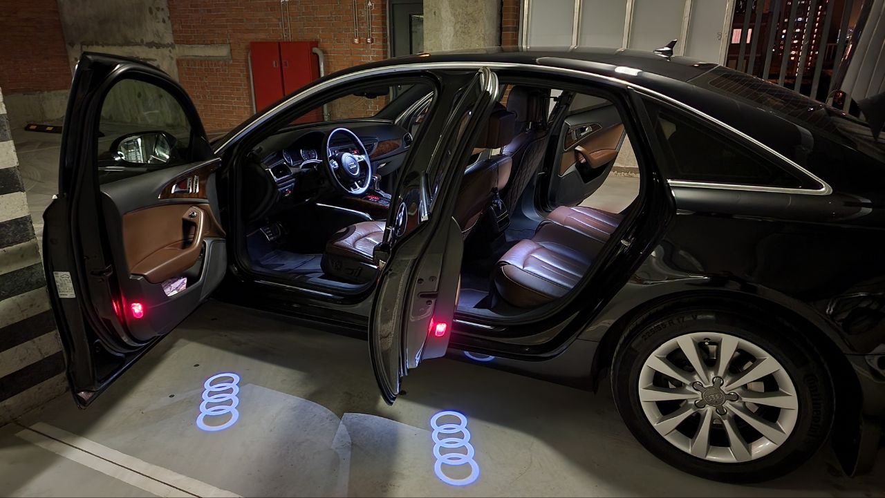 Светодиодные плафоны Ауди А6 С7 — Audi A6 (C7), 2 л, 2015 года ...